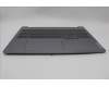 Lenovo 5CB1P31505 C-Cover with keyboard, Italian, Arctic Grey, UK