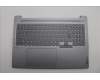Lenovo 5CB1P31522 C-Cover with keyboard, Belgian, Arctic Grey, UK