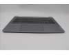 Lenovo 5CB1P31555 C-Cover with keyboard, Bulgarian, Arctic Grey, UK