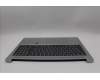 Lenovo 5CB1P33452 C-Cover with keyboard, Italian, Cloud Grey, Backlight, FingerPrint, UK