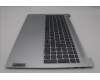 Lenovo 5CB1P33491 C-Cover with keyboard, German, Cloud Grey, Backlight, Non-Fingerprint, UK