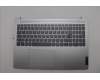 Lenovo 5CB1P33494 C-Cover with keyboard, Belgian, Cloud Grey, Backlight, Non-Fingerprint, UK