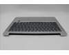 Lenovo 5CB1P48976 C-Cover with keyboard, Hebrew, Cloud Grey, Backlight, Fingerprint, US