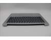 Lenovo 5CB1P49007 C-Cover with keyboard, Hebrew, Cloud Grey, Backlight, Non-Fingerprint, US