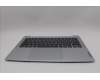 Lenovo 5CB1P49012 C-Cover with keyboard, Spanish, Cloud Grey, Backlight, Non-FingerPrint, UK