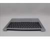 Lenovo 5CB1P49012 C-Cover with keyboard, Spanish, Cloud Grey, Backlight, Non-FingerPrint, UK