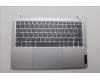 Lenovo 5CB1P49149 C-Cover with keyboard, Portuguese, Cloud Grey, Backlight, Non-FingerPrint, UK