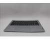 Lenovo 5CB1P49159 C-Cover with keyboard, Slovenian, Cloud Grey, Backlight, Non-FingerPrint, UK