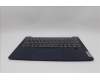 Lenovo 5CB1P49184 C-Cover with keyboard, French, Abyss Blue, Backlight, FingerPrint, US