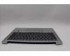 Lenovo 5CB1P49448 C-Cover with keyboard, US English Euro, Cloud Grey, Non-Backlight, FingerPrint, US