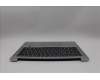 Lenovo 5CB1P49458 C-Cover with keyboard, Spanish, Cloud Grey, Non_Backlight, FingerPrint