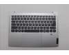 Lenovo 5CB1P49465 C-Cover with keyboard, German, Cloud Grey, Non-Backlight, FingerPrint, UK