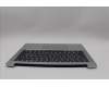 Lenovo 5CB1P49621 C-Cover with keyboard, Nordic, Cloud Grey, Non-Backlight, Non-FingerPrint, UK