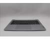 Lenovo 5CB1P49623 C-Cover with keyboard, German, Cloud Grey, Non-Backlight, Non-FingerPrint, UK