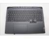 Lenovo 5CB1P50140 C-Cover with keyboard, Slovenian, Grey, RGB Backlight, UK