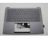 Lenovo 5CB1P50154 C-Cover with keyboard,US English Euro,Luna Grey,Non_Fingerprint