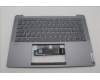 Lenovo 5CB1P50155 C-Cover with keyboard, French, Luna Grey, Non-Fingerprint, US