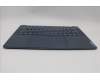 Lenovo 5CB1P50184 C-Cover with keyboard,English,Tidal Teal,Puresight Logo