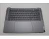 Lenovo 5CB1P50220 C-Cover with keyboard,English,Luna Grey
