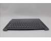 Lenovo 5CB1P53899 C-Cover with keyboard, German, Luna Grey, UK