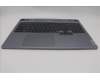 Lenovo 5CB1P55179 C-Cover with keyboard,Russian,Luan Grey,Backlight