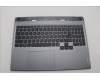 Lenovo 5CB1P55179 C-Cover with keyboard, Russian, Luna Grey, Backlight, US