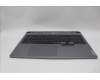 Lenovo 5CB1P55216 C-Cover with keyboard, UK English, Luna Grey, Backlight, UK