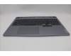 Lenovo 5CB1P55318 C-Cover with keyboard, Hungarian, Luna Grey, Backlight, UK