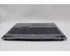 Lenovo 5CB1P55587 C-Cover with keyboard, German, Luna Grey, RGB Backlight, UK