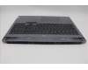 Lenovo 5CB1P55643 C-Cover with keyboard, Switzerland, Luna Grey, RGB Backlight, UK