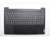 Lenovo 5CB1P71928 C-Cover with keyboard, Hungarian, Black, Fingerprint, UK