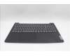 Lenovo 5CB1P71928 C-Cover with keyboard, Hungarian, Black, Fingerprint, UK