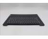 Lenovo 5CB1P73692 C-Cover with keyboard, Nordic, Black, Non-Fingerprint, UK
