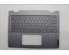 Lenovo 5CB1P73948 C-Cover with keyboard, English, Luna Grey, Fingerprint, US