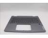 Lenovo 5CB1P73950 C-Cover with keyboard, UK English, Luna Grey, FingerPrint, UK