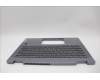 Lenovo 5CB1P74340 C-Cover with keyboard, Arabic, Luna Grey, FingerPrint, US