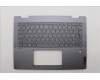 Lenovo 5CB1P74346 C-Cover with keyboard,Nordic,Luan Grey,FingerPrint