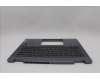 Lenovo 5CB1P74353 C-Cover with keyboard, Bulgarian, Luna Grey, FingerPrint, UK