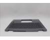 Lenovo 5CB1P74355 C-Cover with keyboard, Ukraine, Luna Grey, FingerPrint