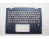 Lenovo 5CB1P74378 C-Cover with keyboard, Belgian, Cosmic Blue, FingerPrint, UK