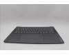 Lenovo 5CB1P74754 C-Cover with keyboard, French, Luna Grey, Puresight Logo, US