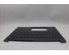 Lenovo 5CB1P85705 C-Cover with keyboard, Hebrew, Luna Grey, FingerPrint, US