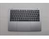 Lenovo 5CB1P88222 C-Cover with keyboard, English, Cloud Grey, Backlight, US