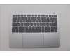 Lenovo 5CB1P89847 C-Cover with keyboard, Switzerland, Cloud Grey, Backlight, UK
