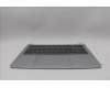 Lenovo 5CB1P89847 C-Cover with keyboard, Switzerland, Cloud Grey, Backlight, UK