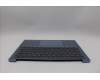 Lenovo 5CB1P89854 C-Cover with keyboard, Belgian, Polar Blue, Backlight, UK