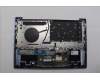 Lenovo 5CB1P89872 C-Cover with keyboard, Nordic, Polar Blue, Backlight, UK