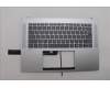 Lenovo 5CB1Q27716 C-Cover with keyboard, US English Euro, Cloud Grey, Backlight