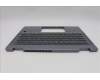 Lenovo 5CB1Q43232 C-Cover with keyboard, Portuguese, Luna Grey, Fingerprint, UK