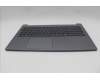 Lenovo 5CB1Q43276 C-Cover with keyboard, Italian, Luna Grey, Backlight, UK